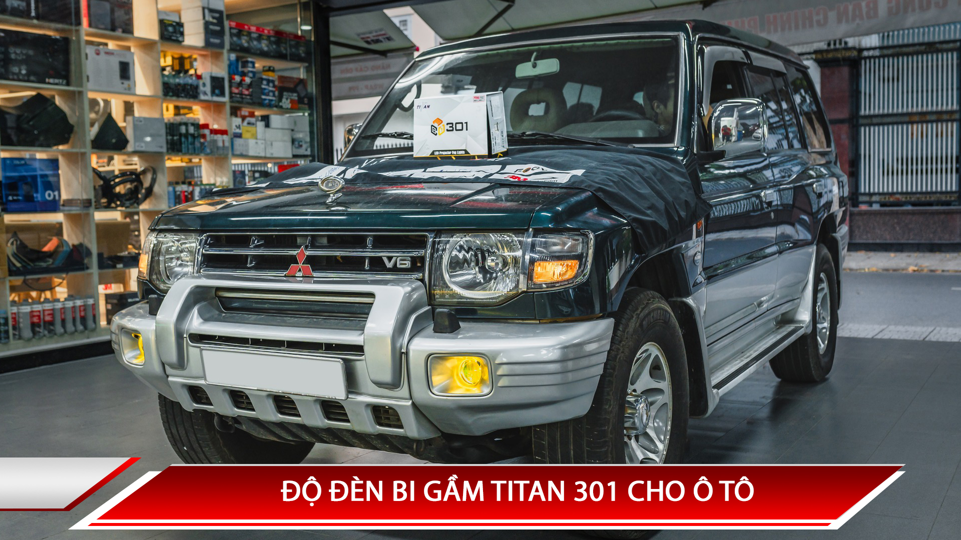 ĐỘ ĐÈN BI GẦM TITAN 301 CHO Ô TÔ MỚI NHẤT NĂM 2024